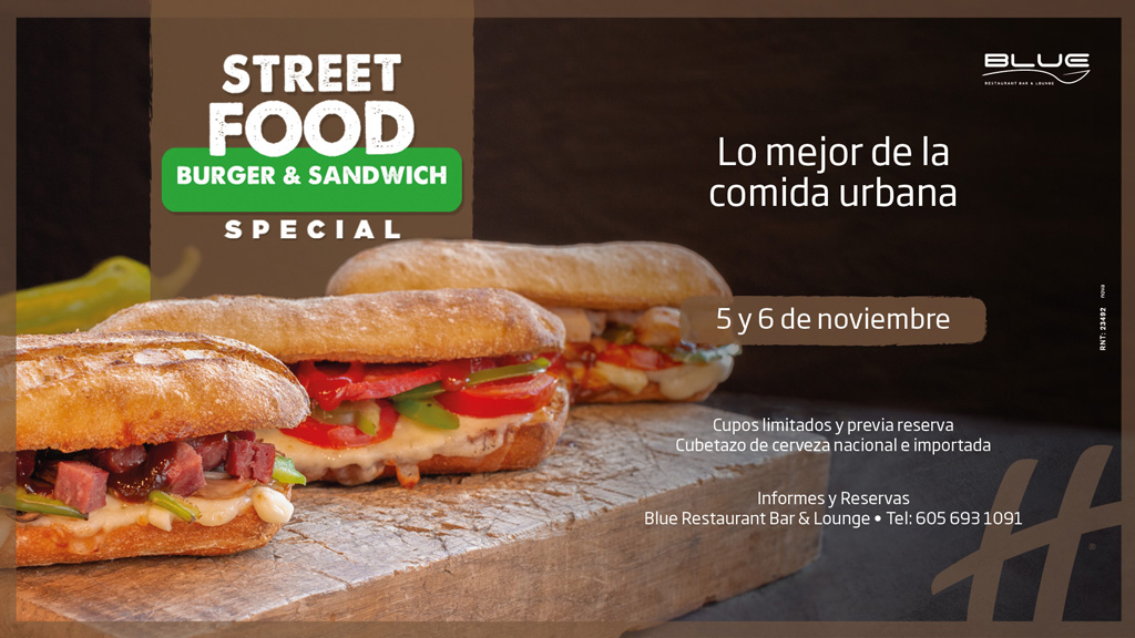 Street Food Burger & Sandwich Special